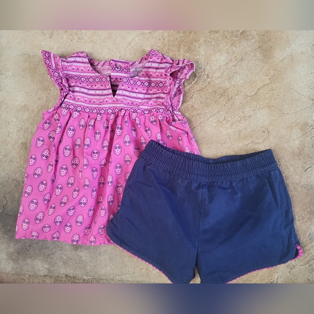 Carter's Navy Baby Shorts